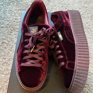 Mens Fenty Velvet Creepers by Rihanna
